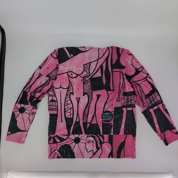 Swiminista x James Peter Henry Good Vibes Rashguard Beach Activities Pink XL NWT - Picture 5 of 15